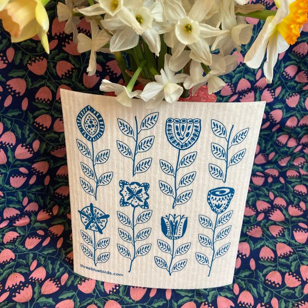 Garden Flowers  Collection | Swedish Dishcloth