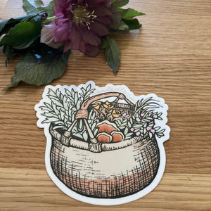 Wildcraft Herb Basket Sticker