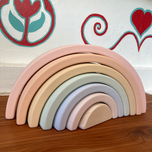 Wooden Rainbow Toy