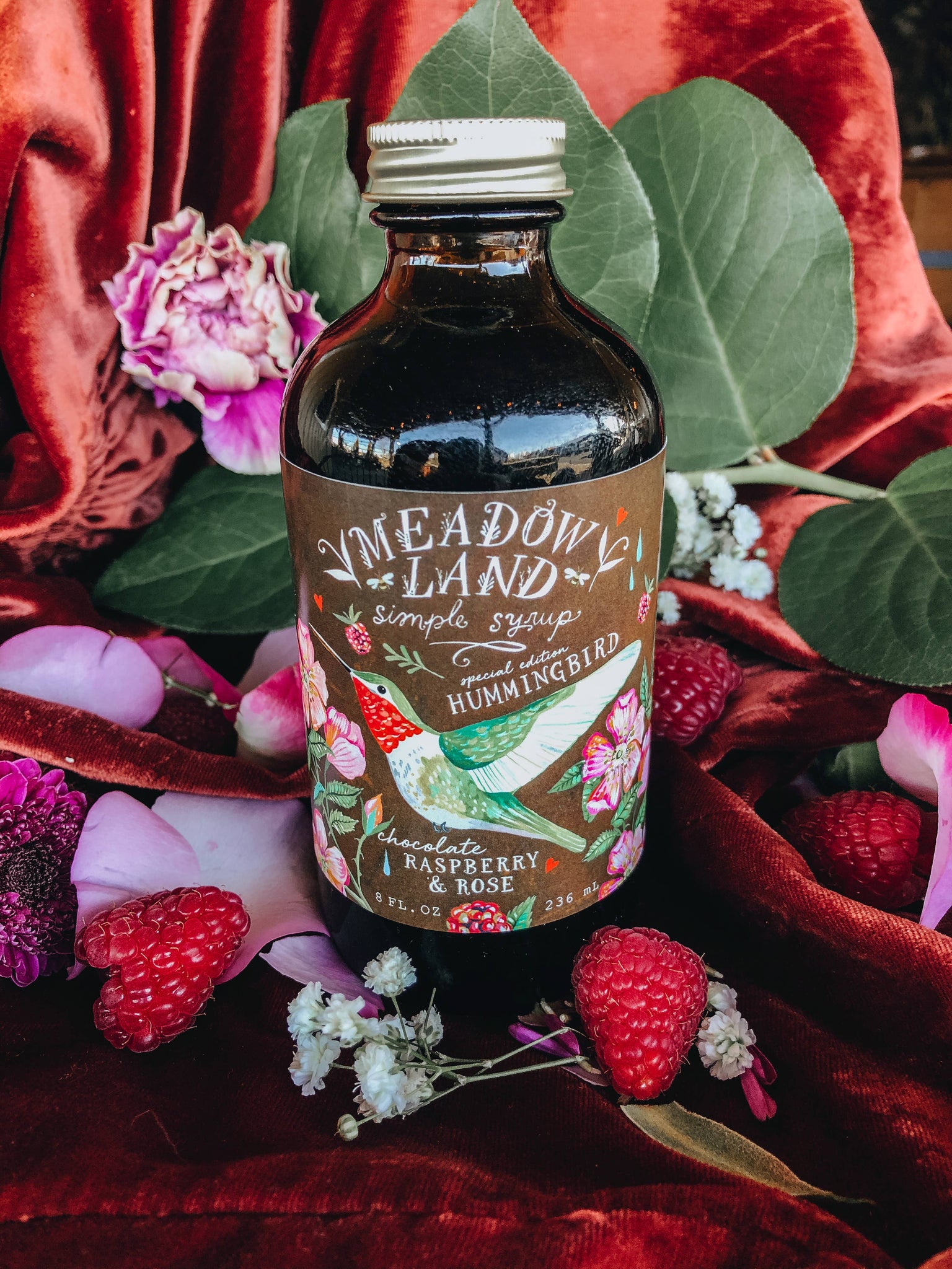 Chocolate Hummingbird Simple Syrup