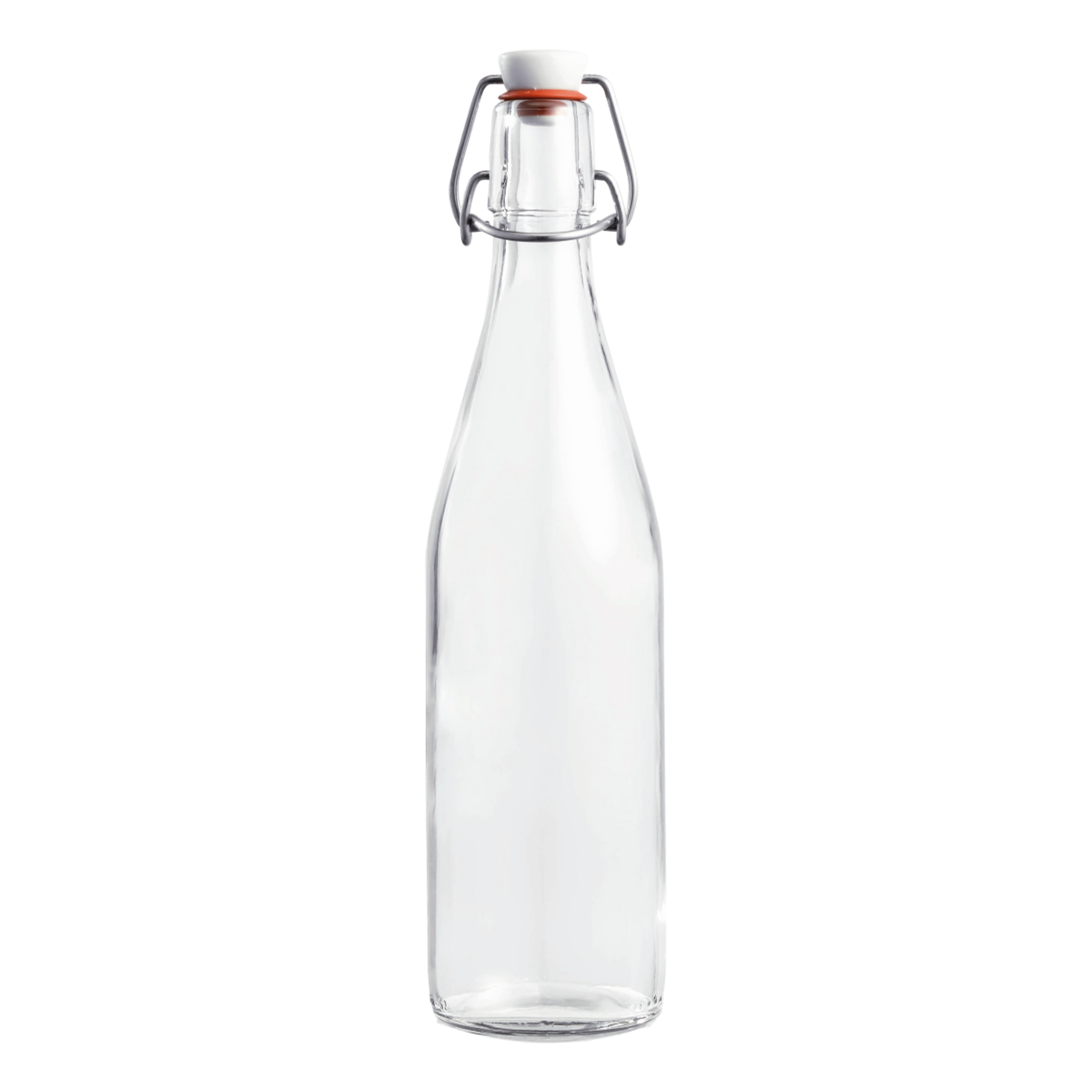 500ml French Glass Swing Top Bottle W/ Airtight Hinged Stopper