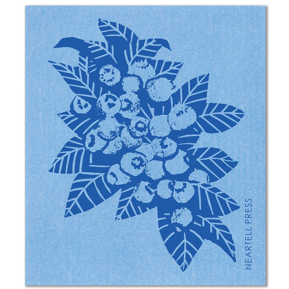 Stain-Hiding Blueberries Sponge Cloth