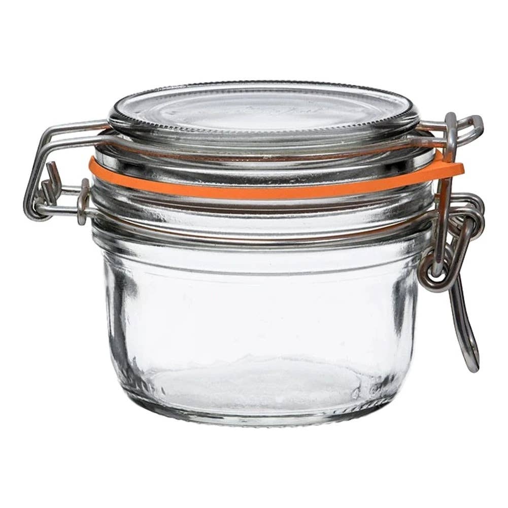 125ml Tapered French Glass Preserving Jar