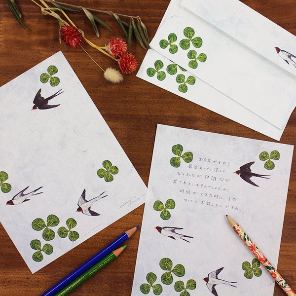 Midori Asano | Swallows Letter Writing Set