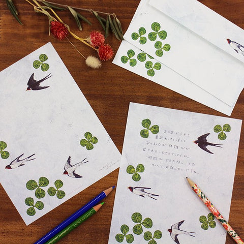Midori Asano | Swallows Letter Writing Set